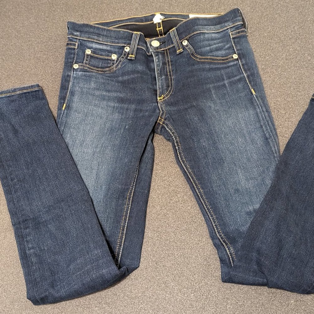 Rag & Bone Skinny Jeans #W1502K089BED, Bedford - Picture 5 of 7